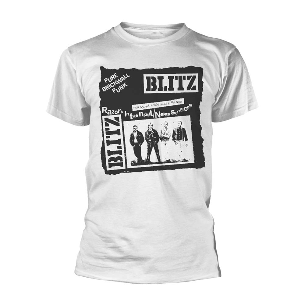Blitz Pure Brick Wall (white) T-shirt