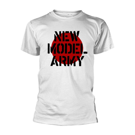 New Model Army Logo (white) T-shirt