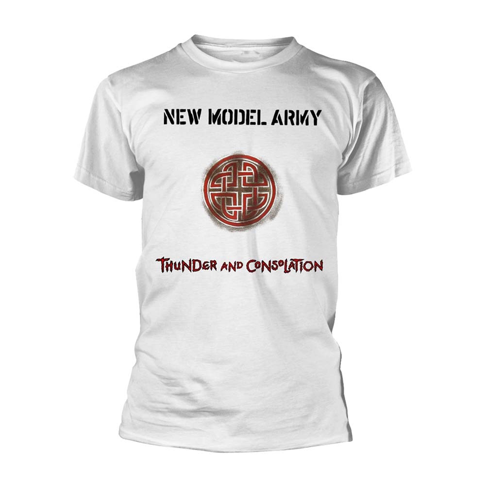 New Model Army Thunder And Consolation (white) T-shirt