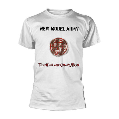 New Model Army Thunder And Consolation (white) T-shirt