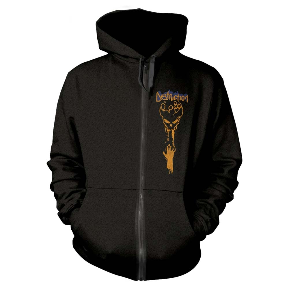 Destruction Infernal Overkill Zippered Hooded Sweatshirt