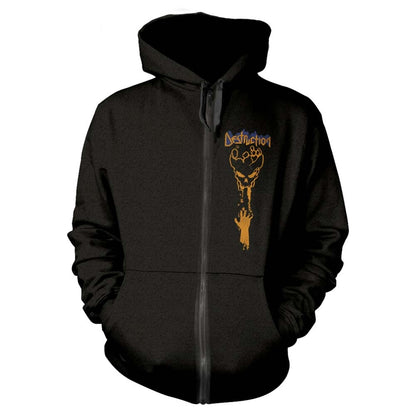 Destruction Infernal Overkill Zippered Hooded Sweatshirt
