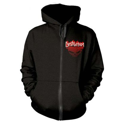 Destruction Eternal Devastation Zippered Hooded Sweatshirt