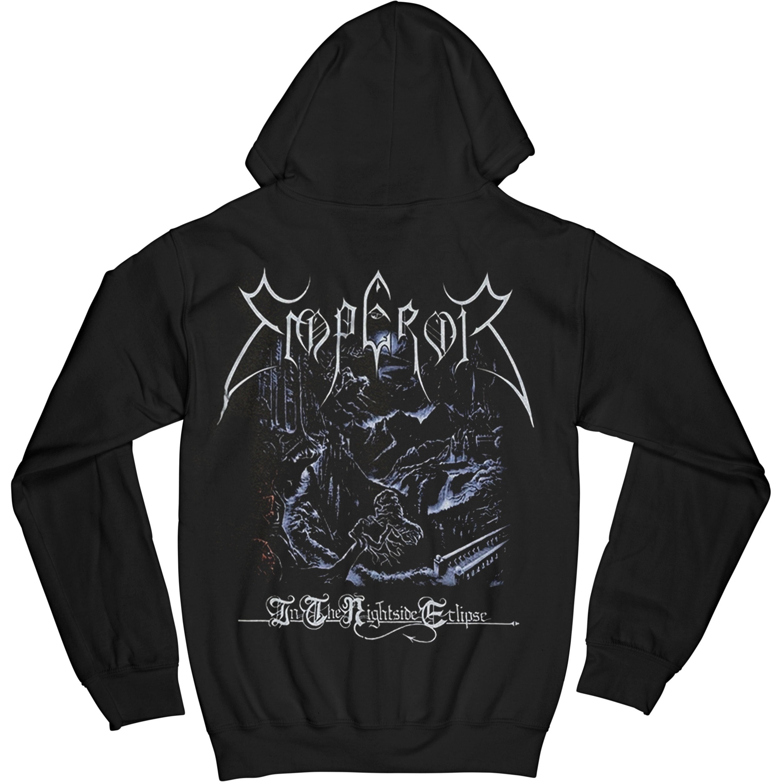 Emperor In The Nightside Eclipse Zippered Hooded Sweatshirt