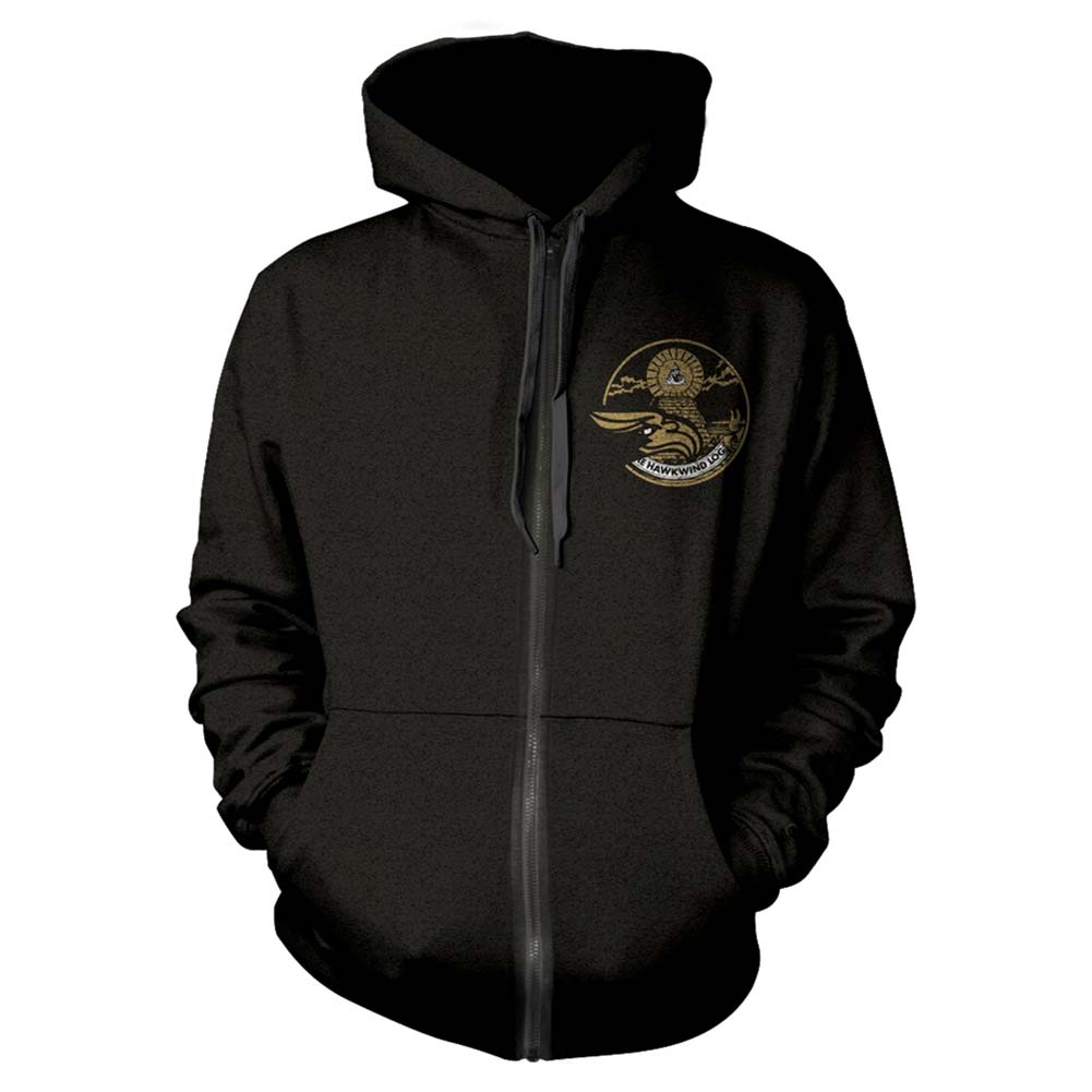 Hawkwind In Search Of Space Zippered Hooded Sweatshirt