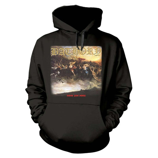 Bathory Blood Fire Death Hooded Sweatshirt
