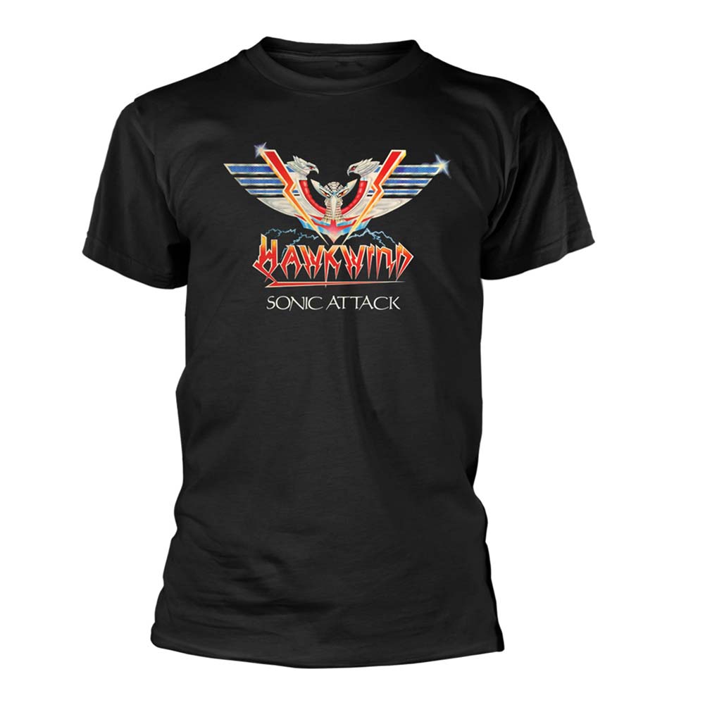 Hawkwind Sonic Attack (black) T-shirt