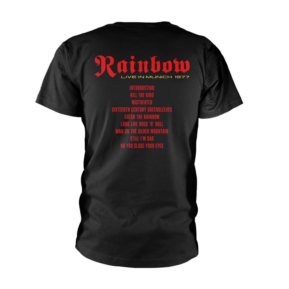 Rainbow Live In Munich T-shirt | Rainbow Merch Store