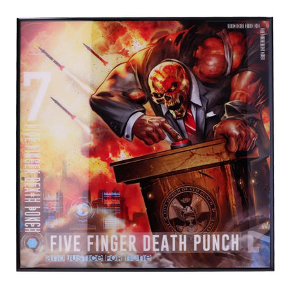 Justice for None Crystal Clear Pic 32cm Framed Wall Art