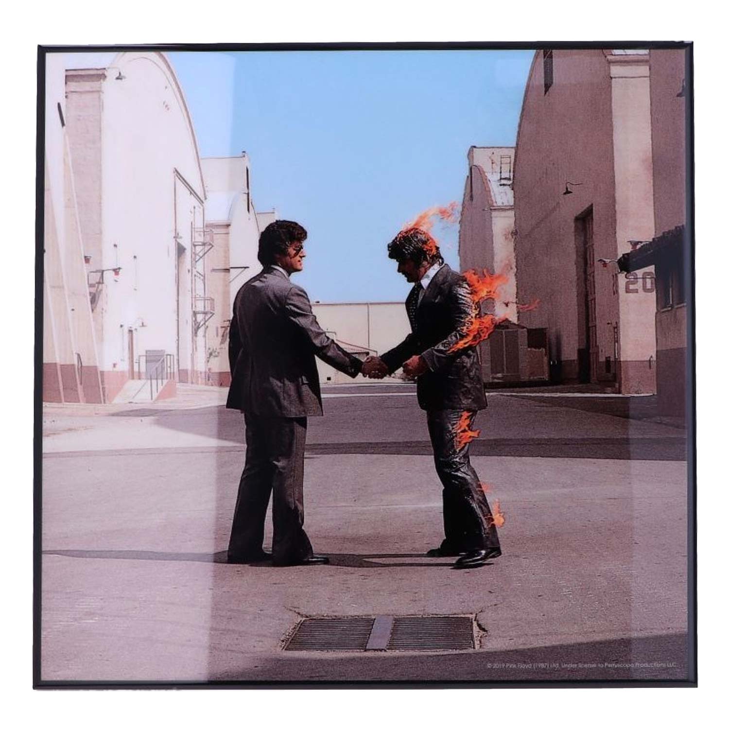 Wish You Were Here Crystal Clear Pic Framed Wall Art