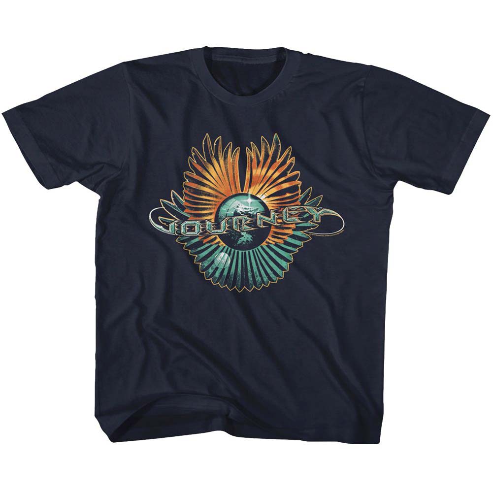 Journey Orange And Teal Youth T-shirt