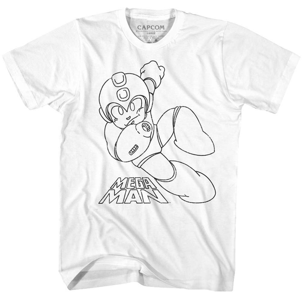 Mega Man Warped Rock T-shirt
