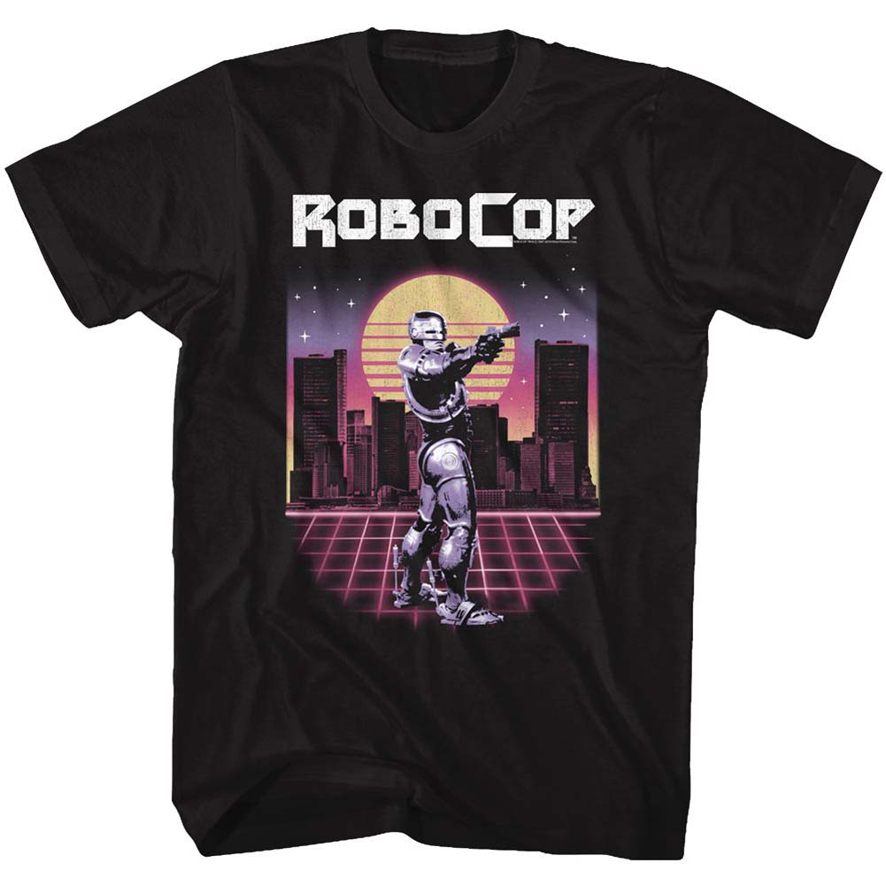 Robocop Synthwave Cop T-shirt