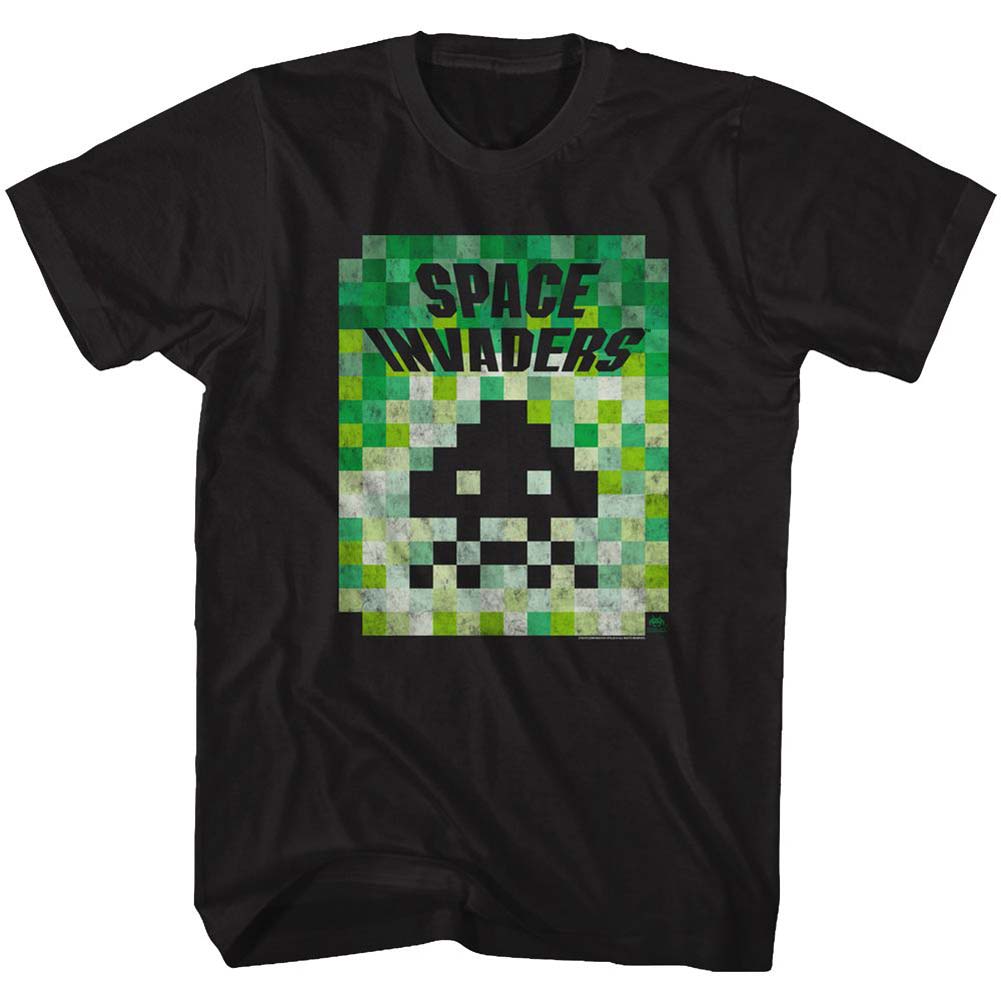 Space Invaders Alien Green T-shirt