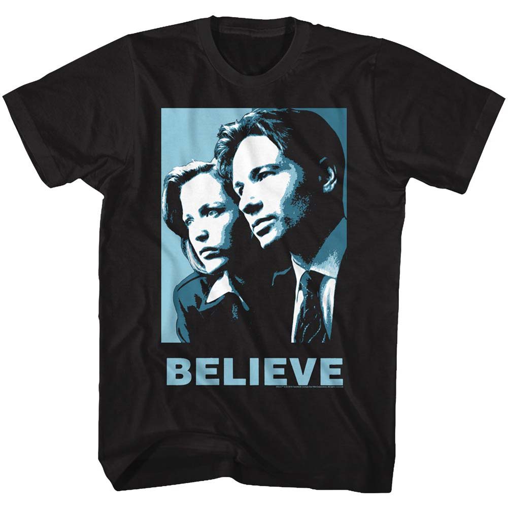 Xfiles Blue Believe T-shirt