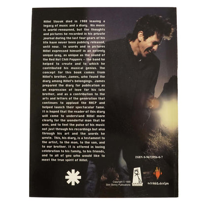 Hillel Slovak "Diary and Art of" 114 page book Music Book