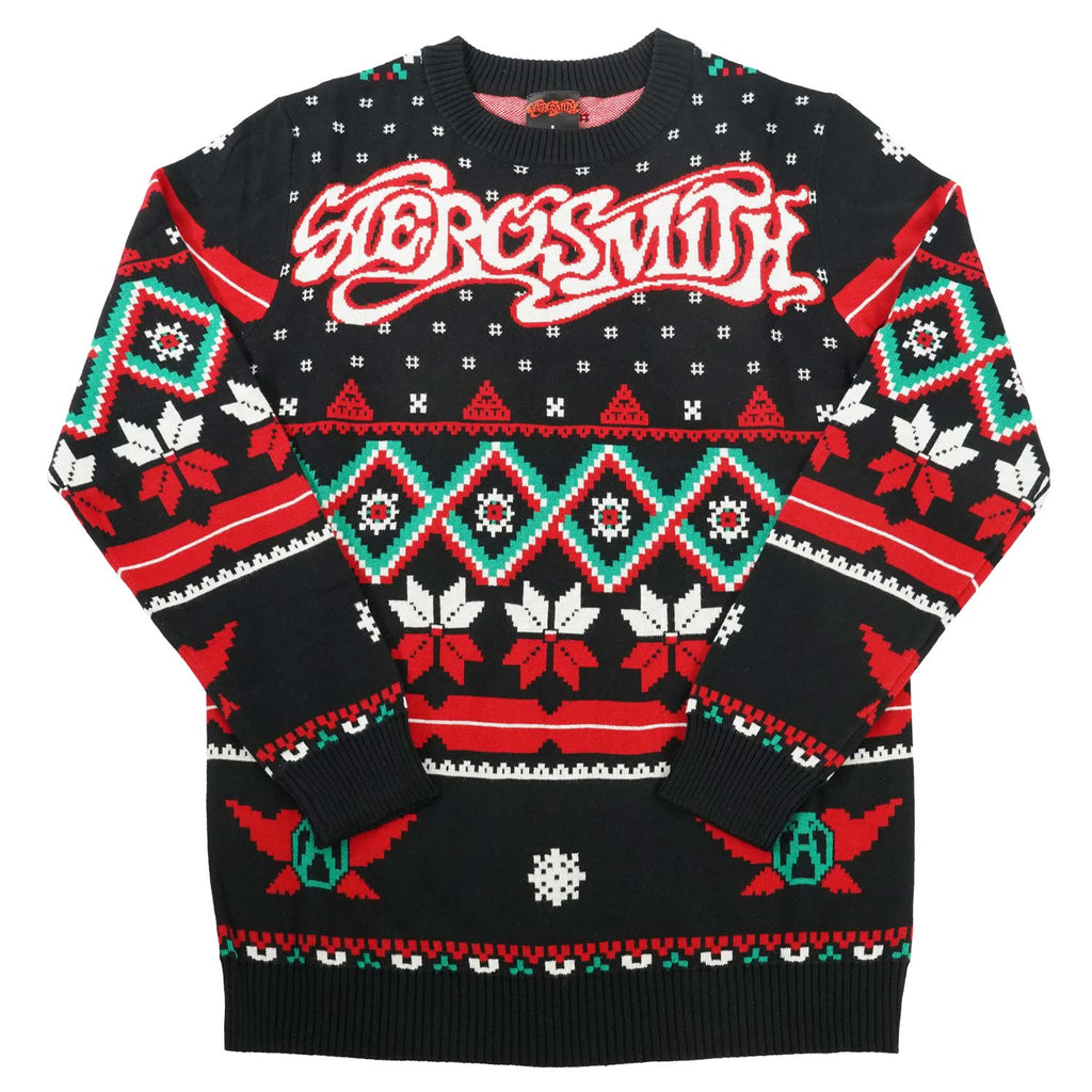 Aerosmith Aero Holiday Sweater Sweatshirt