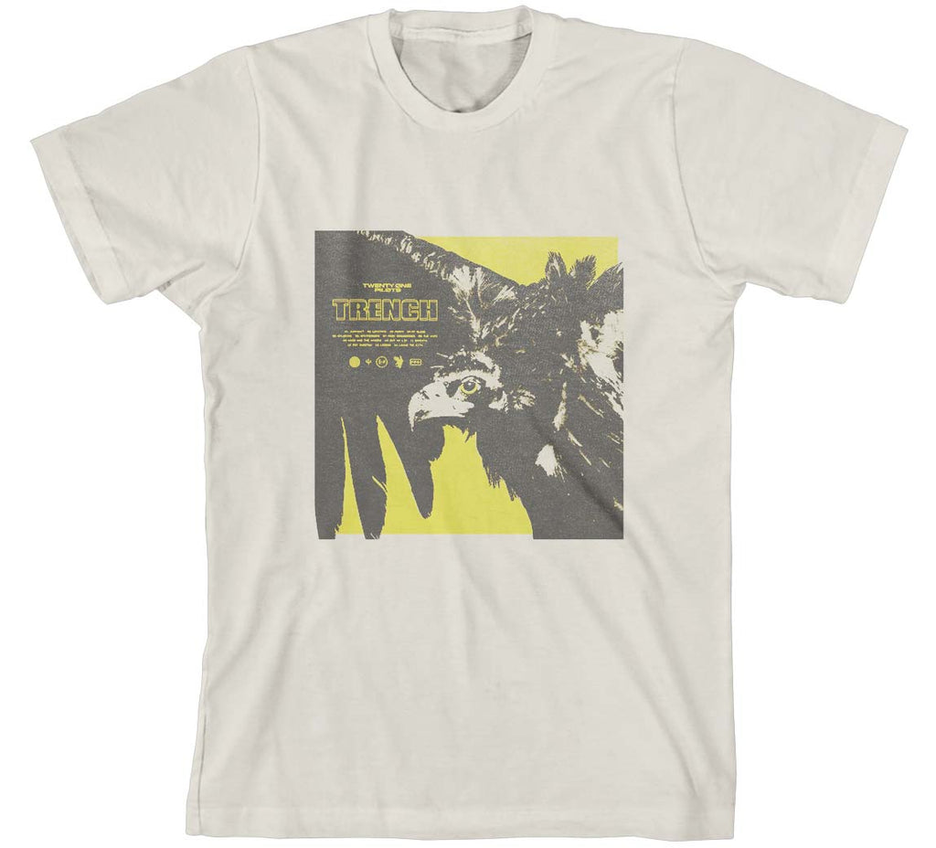 Twenty One Pilots Trench Cover (Natural) T-shirt 420567 | Rockabilia ...