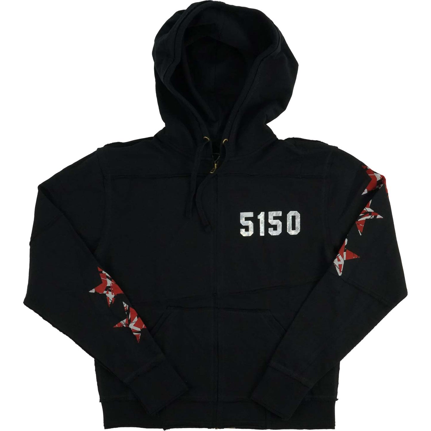 EVH Frankenstein Guitar Hoodie Zippered Hooded Sweatshirt