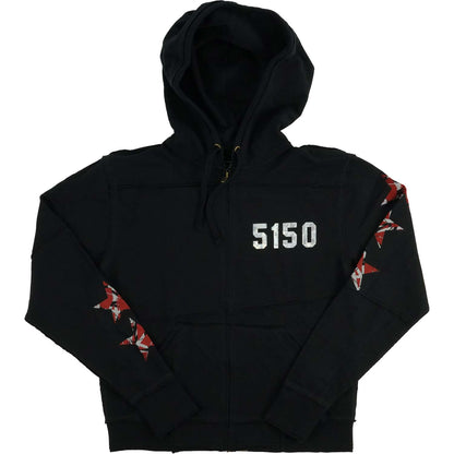 EVH Frankenstein Guitar Hoodie Zippered Hooded Sweatshirt