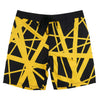 EVH 79 Board Shorts (Black Body/Yellow) Board Shorts