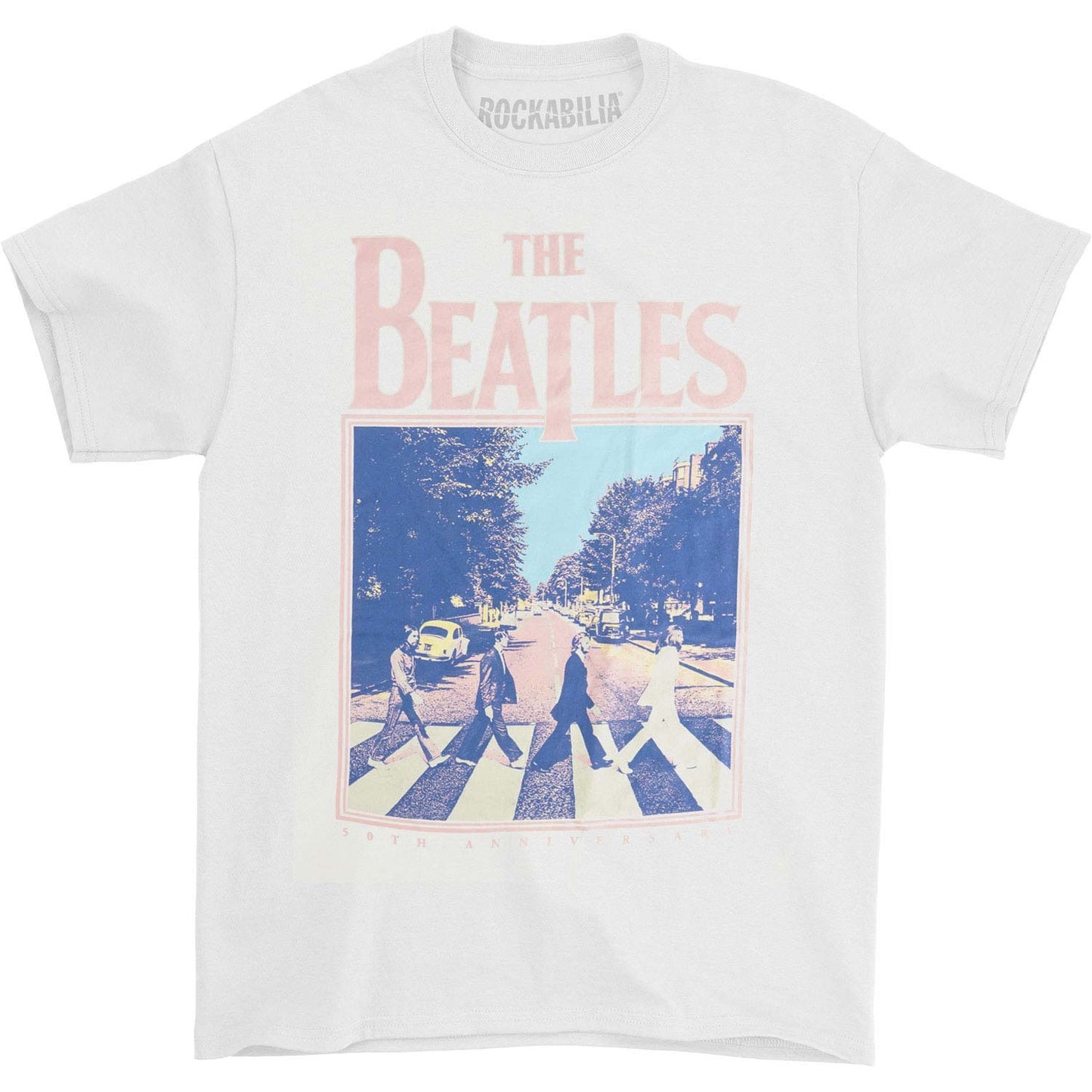 Beatles 50th Anniversary Abbey Road White T-shirt