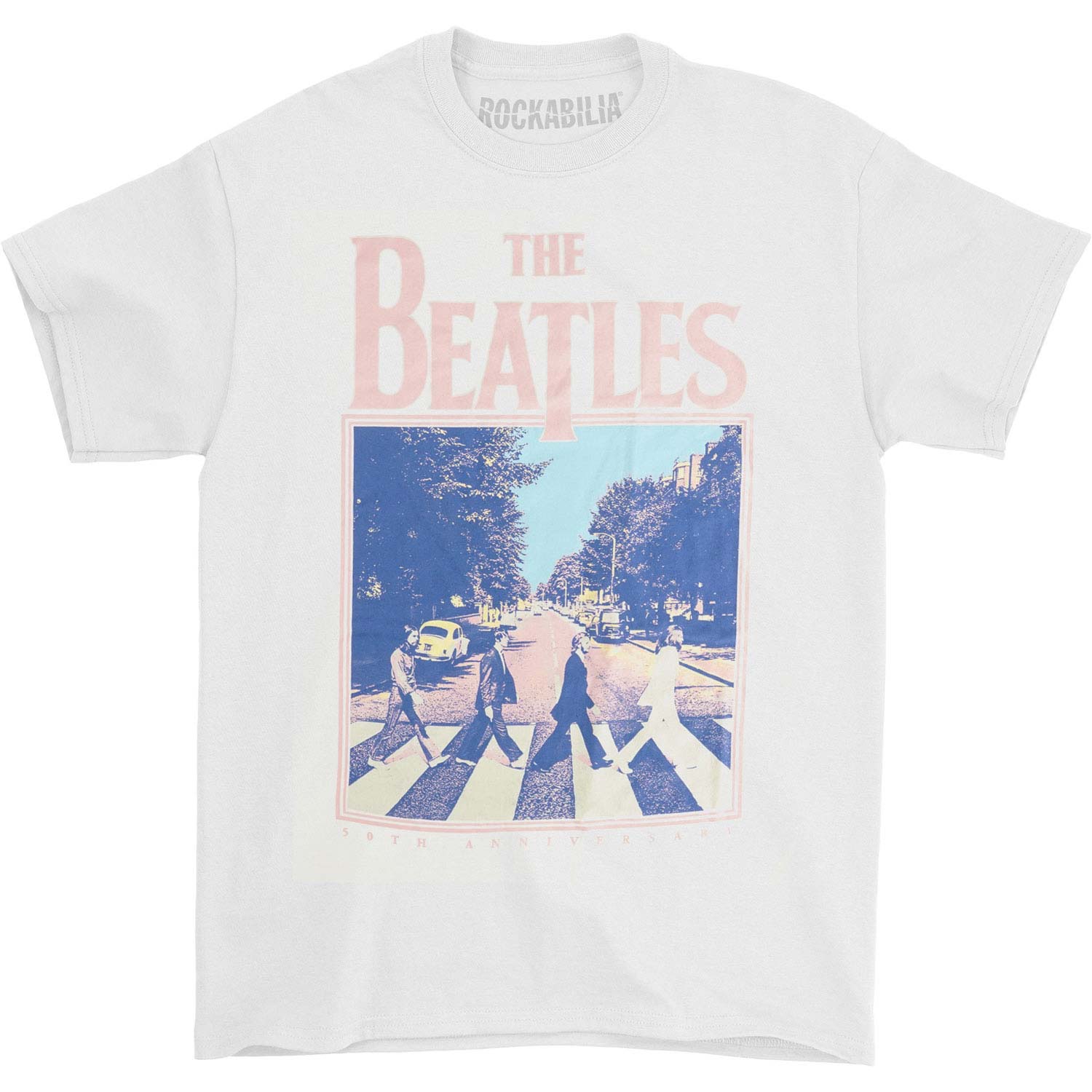 Beatles 50th Anniversary Abbey Road White T-shirt
