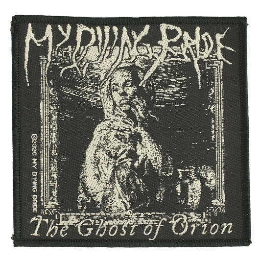 My Dying Bride The Ghost Of Orion Woodcut Woven Patch