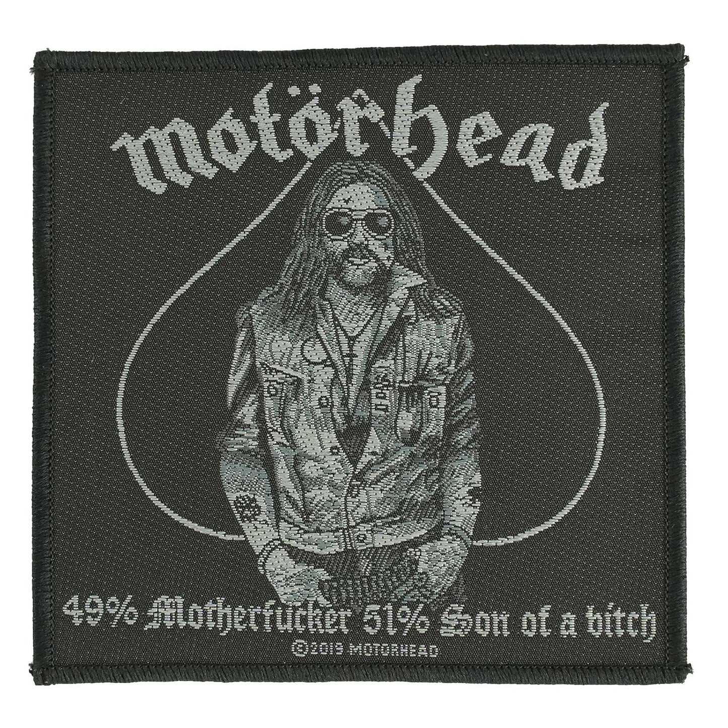 Motorhead 49% Motherfucker Woven Patch
