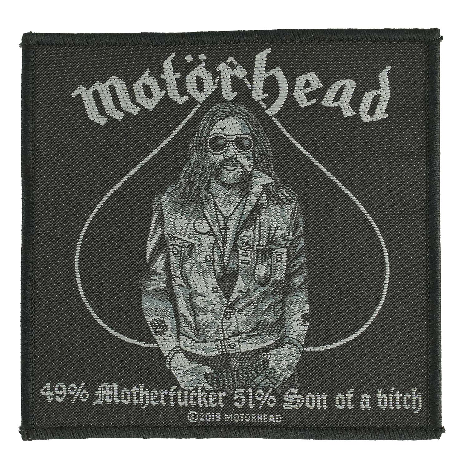 Motorhead 49% Motherfucker Woven Patch