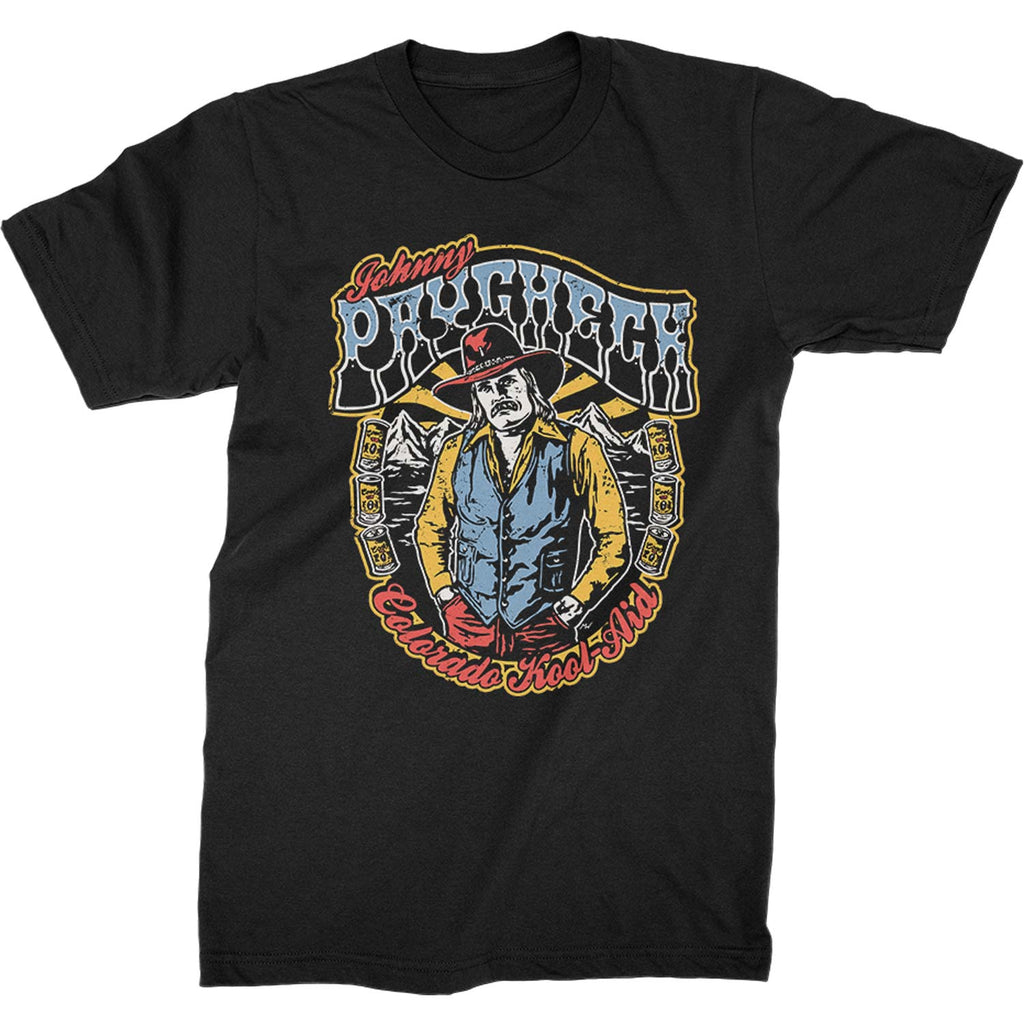 Johnny Paycheck Kool Aid Tee (Black) T-shirt 420813 | Rockabilia Merch ...
