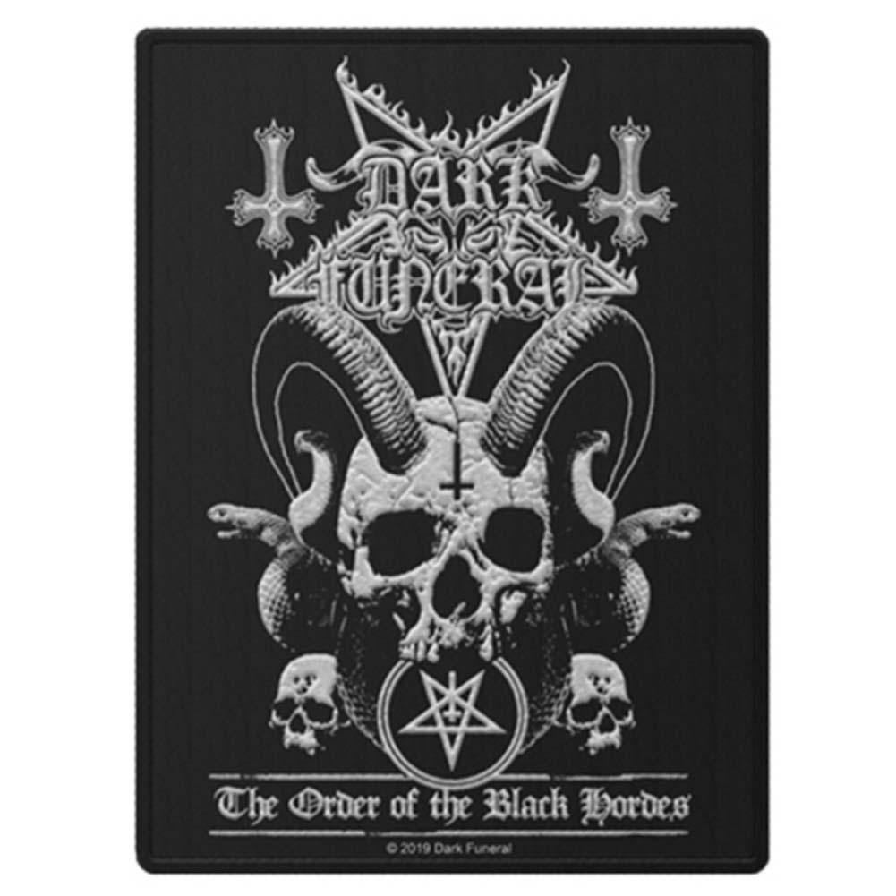 Black Hordes Patch Embroidered Patch