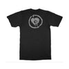 Stacked Stencil Ghost Notes Tshirt (Black) T-shirt