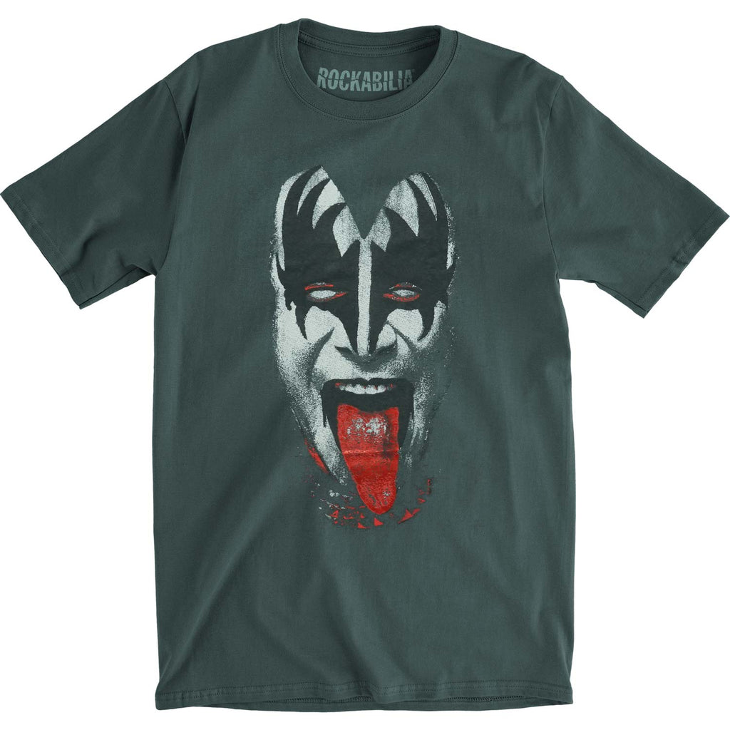 KISS Demon Face Vintage T-shirt