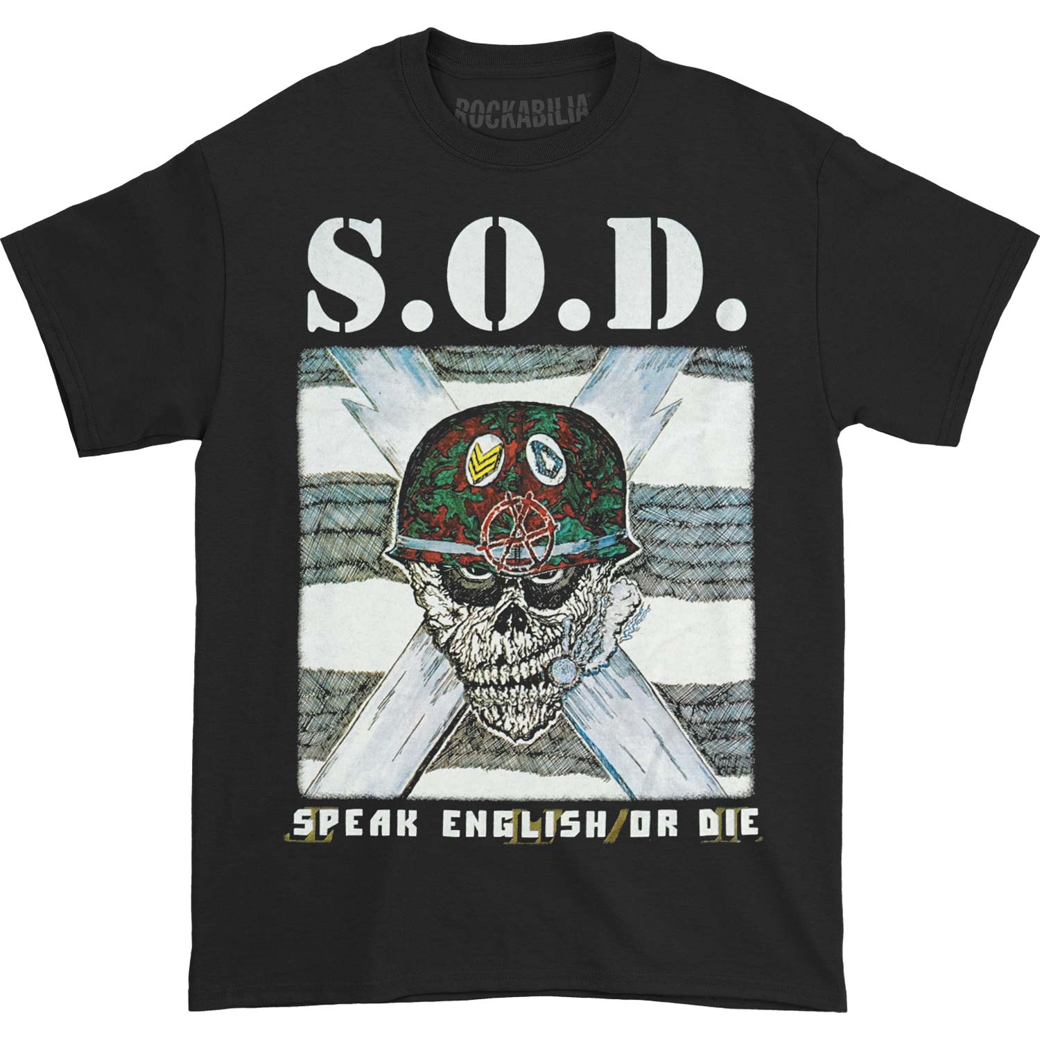 S.O.D. Speak English Or Die T-shirt