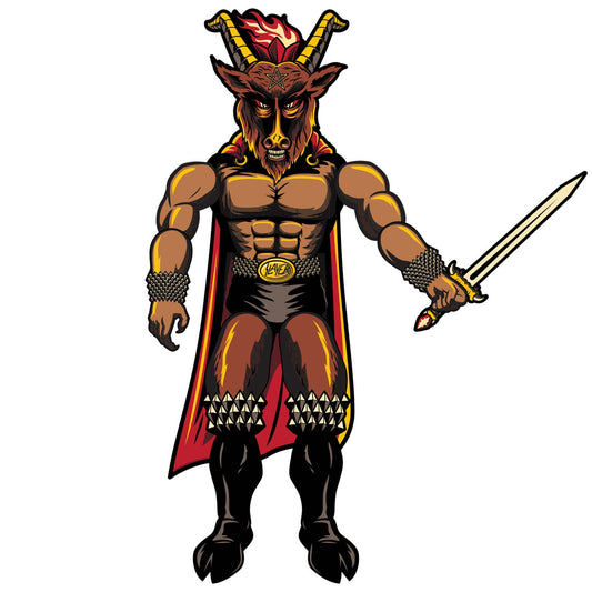 Slayer Show No Mercy Minotaur Paper People by Super7 Halloween Decoration