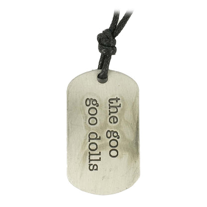 Goo Goo Dolls Dog Tag Necklace