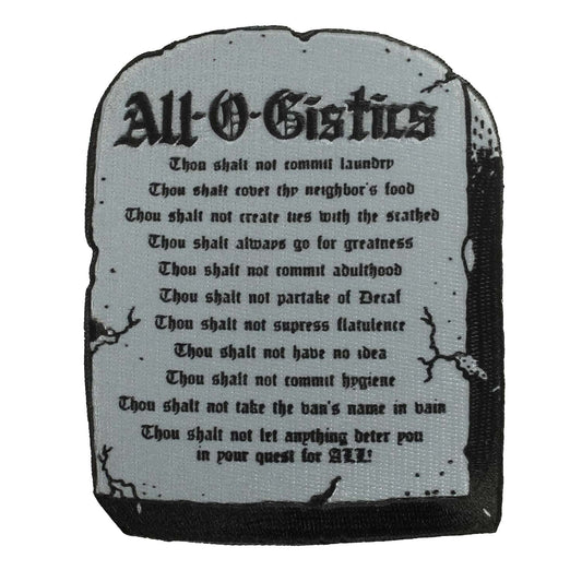 All-O-Gistics Embroidered Patch Embroidered Patch