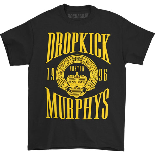 Dropkick Murphys Black & Gold Claddagh Tee (Black) T-shirt