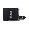 Flaming Goat Logo Wallet With Chain Tri-Fold Wallet