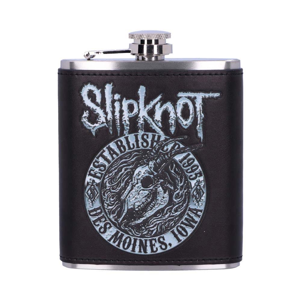 Slipknot Flaming Goat Logo Hip Flask Flask