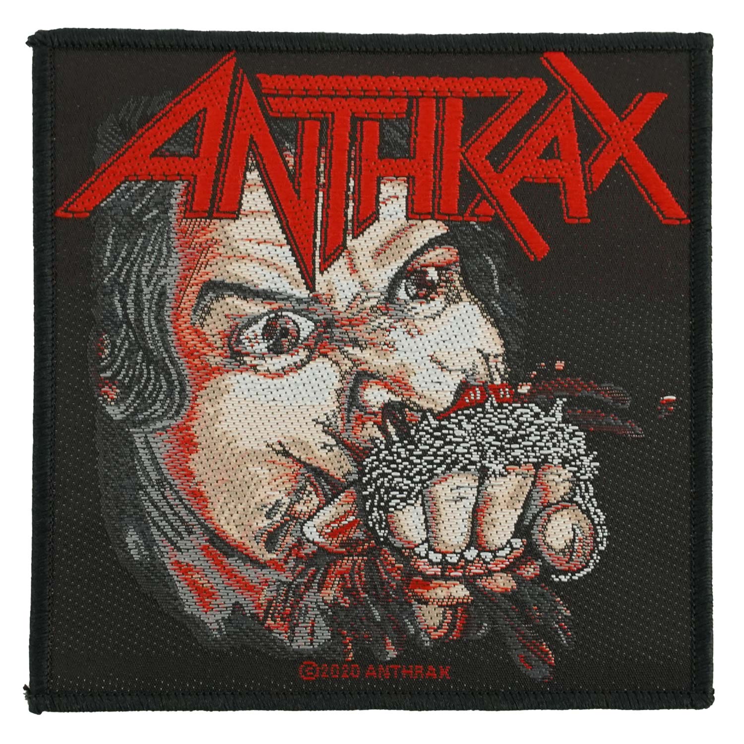 Anthrax Fistful Of Metal Woven Patch