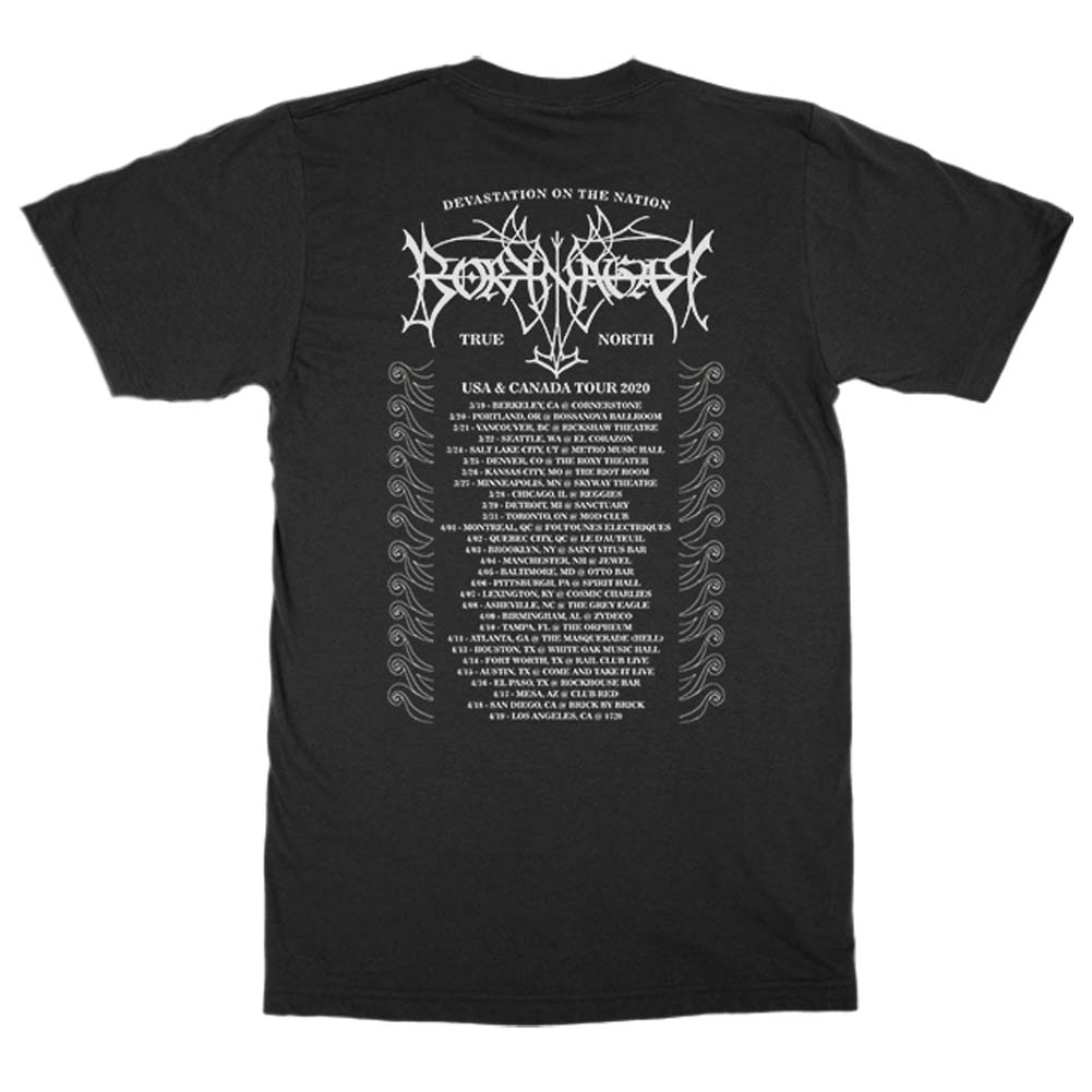 Borknagar True North Tee (DATEBACK VERSION) (C) T-shirt