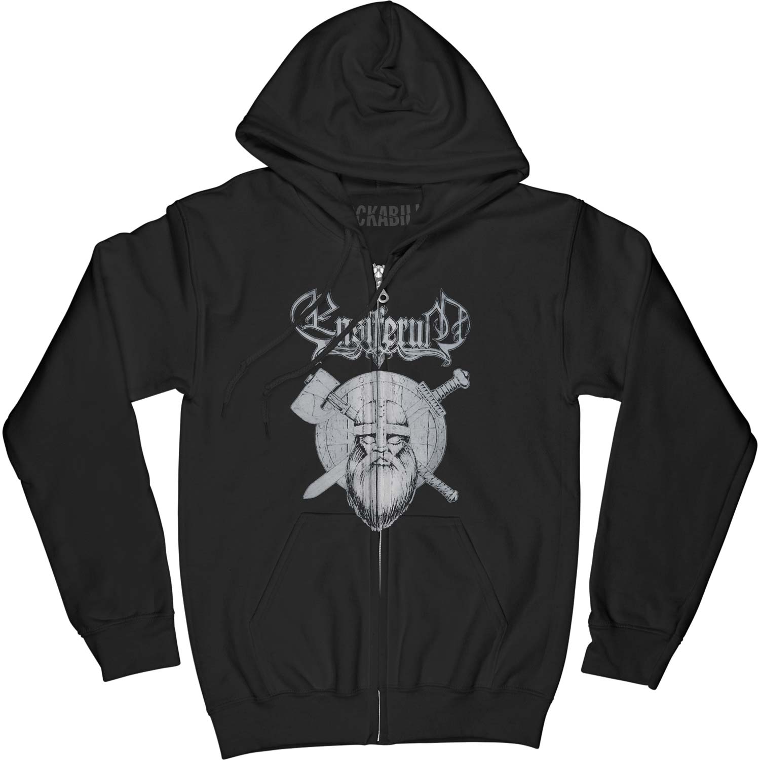Ensiferum Sword & Axe Zippered Hooded Sweatshirt