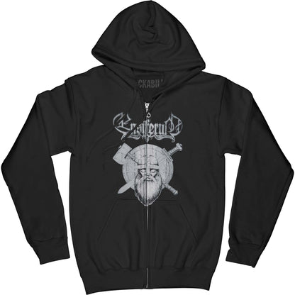 Ensiferum Sword & Axe Zippered Hooded Sweatshirt