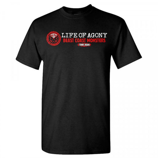 Life Of Agony Life Of Agony Beast Coast Tour Spring 2020 T-shirt