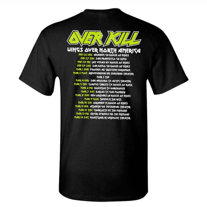 Overkill Wings Over N. America 2020 Tour T-shirt