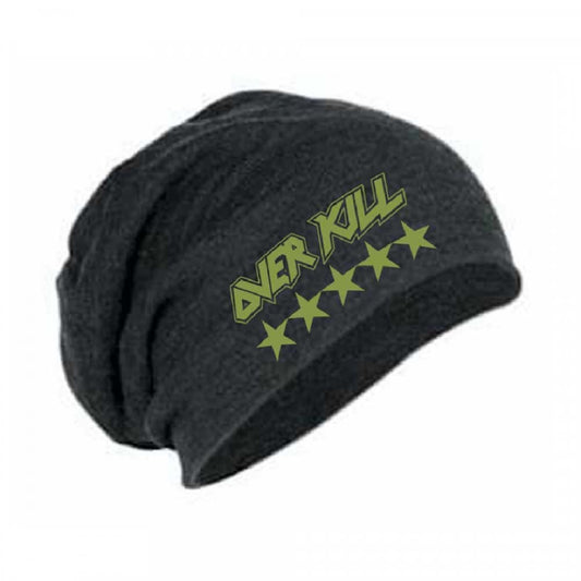Overkill Logo Stars Slouch Beanie Beanie