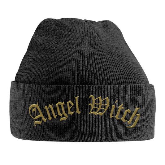 Angel Witch Gold Logo (Embroidered) Beanie