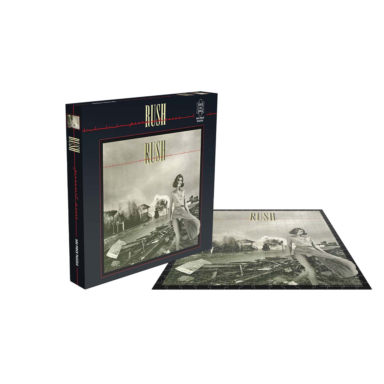 Rush Permanent Waves (500 Piece Jigsaw Puzzle) Puzzle